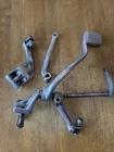 Oem Harley Chrome Fxr Mid Controls Brake Shifter Mounts 82-94 & 99-2000 Set Used. Price: $360.00.