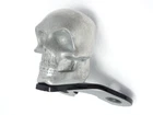 Custom Billet Aluminum Skull With Handlebar Riser Mount For Harley Davidson Nice Used. Price: $99.99.