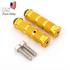 Cnc Universal Front Footpeg Footrest Pedals Modified Rearset Replacement Gold New. Price: $17.39.