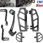 Riot Footpegs Lever Shifter For Harley Softail Touring Road King Glide New. Price: $228.99.