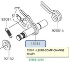 Kawasaki 1994-2020 KLX250S Lever Comp Change Sha 13161-1214 New Oem. Price: $66.06.