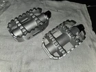 Harley-davidson 80GRIT Passenger Footpegs Raw New 50501603. Price: $149.95.