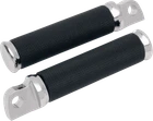 Drag Specialties Chrome Hotop Knurled Black Nylon Male Foot Pegs Set For Harley New. Price: $64.84.