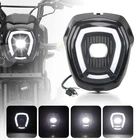 Led Headlight Assembly For Honda Navi Nva 110B 2016-2022 High Low Beam Drl White New. Price: $56.98.