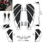 Chrome Phantom Floorboards Footboards For Harley Touring Road King Electra Glide New. Price: $255.52.