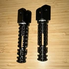 Psr 05-01206-22 Sbk Black Foot Pegs For Yamaha New. Price: $47.50.