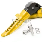 Gold Bob Cnc Rear Foot Pegs Pedal For Buell XB12R Firebolt 04+ New. Price: $57.63.