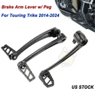 19MM Brake Arm Lever Pedal Peg For Harley Touring Street Road Glide Trike 14+ New. Price: $25.99.