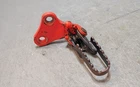Honda XR100R XR80R CRF80F CRF100F Right Foot Peg Mount Bracket Used. Price: $20.00.