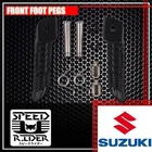 Front Black Foot Peg Driver Kit Aluminum Suzuki GSXR600 GSXR750 2010 B-king New. Price: $16.88.