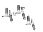 Bikers Choice O-ring Custom Fold-up Pegs Clamp On Motorcycle Street 492614 New. Price: $62.99.
