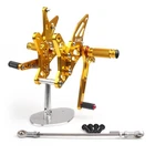 Gold Adjustable Rearsets Footrest Pegs For Suzuki SV650/S 16-19 New. Price: $180.17.