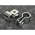 Bikers Choice Chrome 1"" Three Piece Clamps - 161140 New. Price: $25.99.