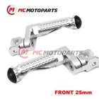 Silver Mpro 25MM Extension Front Footpegs For Ninja ZX-11 ZZ-R1100 ZX1100 90-01 New. Price: $58.60.