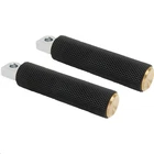 Arlen Ness Fusion Driver Footpegs - Knurled Brass Motorcycle Street Bike New. Price: $89.95.