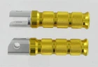 Emgo Round Style Footpegs Rider Gold Motorcycle Street Bike 50-11370 825694 New. Price: $18.05.