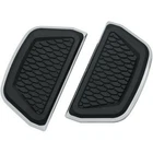 Kuryakyn 5902 Chrome Hex Passenger Floorboard Inserts For Harley D-board New. Price: $97.99.