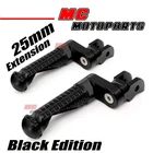 Black Rider Footpegs 25MM Extended For Street Triple 675 / 15 16 17 New. Price: $62.71.