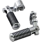 Drag Specialties DS-253300 Clamp Mount Footpegs For 1-1/4" Highway Bar New. Price: $72.05.