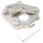 Tusk Side Stand Foot Silver New. Price: $23.50.