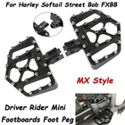 2PCS Front Foot Pegs Pedals For Harley Softail Street Bob Low Rider Fxlr 18+ New. Price: $43.84.