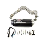 For Yamaha MT-07 FZ07 XSR700 Yzf Full Exhaust System Front Pipe 420MM Muffler New. Price: $200.00.