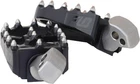 Flo Motorsports FPEG-800-5 Style Passenger Pegs Black M8 Softail New. Price: $151.16.