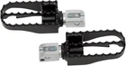 Burly B13-1008B Mx Style Black/chrome Passenger Footpegs New. Price: $155.41.