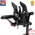 For Kawasaki Ninja ZX25RR 2020 2021 2022 Footpegs Rearsets Footrest Adjust New. Price: $192.23.