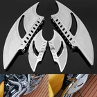 Driver & Passenger Floorboards Foot Peg For Harley Dyna Fld Heritage Softail Fls New. Price: $95.99.