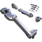 Ciro Adjustable Passenger Peg Mount - Chome 60200 New. Price: $149.71.