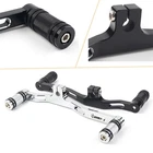 Cnc Front &rear Gear Shifter Lever For Harley Dyna 91-17 Fxd W/ Mid-control Moto New. Price: $41.92.