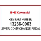 Kawasaki Lever-comp,change Ped 13236-0063 Oem New. Price: $129.69.