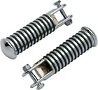Drag Specialties DS-253330 Round Ribbed Foot Pegs 5/8" Female Mount New. Price: $33.57.