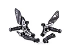 Bmw Nine R9T Gilles Rct Black/silver Adjustable Rearsets Footrests New. Price: $692.79.