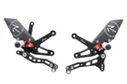 Lightech Adjustable Articulated Rear Footboards Kawasaki ZX-10R 2016-2017-2018 Nuovo. Price: $880.66.