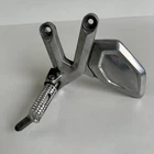 Triumph Trident 2022 Left Side Foot Peg Mount Bracket T2086601 Used. Price: $192.62.