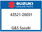 Suzuki Oem Part 43521-26E01 Bracket, Front Footrest Lh New. Price: $188.83.