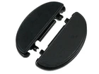 Black Driver Half Moon Footboard Set For Harley-davidson New. Price: $181.99.