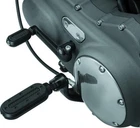 Kuryakyn 7032 Heavy Industry Pegs With Adapters Satin Black New. Price: $147.99.