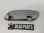 Harley New Chrome Left Swept Wing Passenger Floorboard Base 50357-04. Price: $66.00.