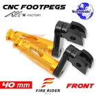 40MM Adjustable Gold Rider Foot Pegs Shinobi For CBR1000RR Fireblade / Abs 12 13 New. Price: $70.30.