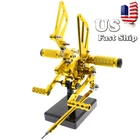 Fxcnc Rearset Footpegs Pedal For GSXR750 2000 2001 2002 2003 2004 2005 Footrest New. Price: $101.31.