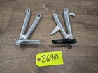2007 Honda CBR1000RR Oem Rear Back Passenger Pillon Peg Set Pair 50750-MEL-000 Used. Price: $40.00.