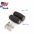 Fxcnc Silver Rubber Aluminum Footrests Footpeg Pedal Rearsets Motorcycles Us New. Price: $12.28.