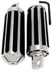 V-factor 24031 Chrome & Rubber Rail Foot Pegs For Male Mount Harley New. Price: $54.55.