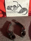 Genuine Harley-davidson Long Angled Adjustable Highway Peg Mounts Black 50500167 Used. Price: $68.99.