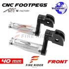 40MM Adjustable Silver Rider Foot Pegs Shinobi For 1200 Rs 15 16 17 18 New. Price: $70.30.