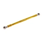 Adjustable Gold Gear Shift Linkage Rod For Harley Softail Fxlr Touring Flhx Flhr New. Price: $39.95.