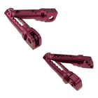 Rider Passenger Red For Kawasaki Ninja 95-19 Front Rear Gp Foot Peg Set Stand New. Price: $54.74.
